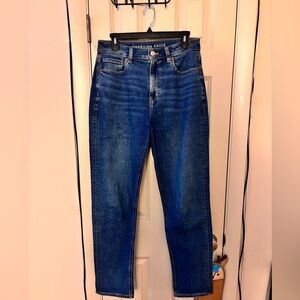American Eagle Dark Blue Women’s Denim Straight Leg
